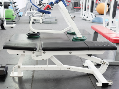 Gym weight bench